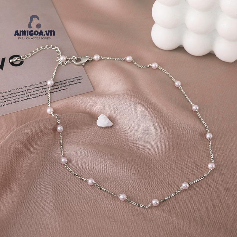 ✨✨Vòng Cổ Đính Ngọc Trai Giả Xinh Xắn Dành Cho Nữ