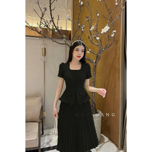 Chân Váy Xếp Ly Ngắn, Dài Xã Kho