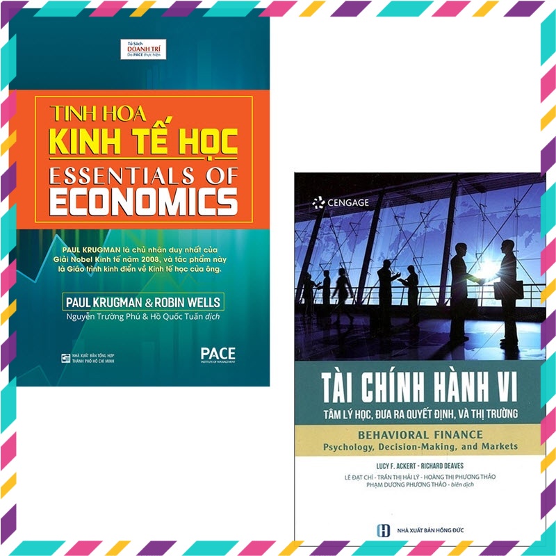 Phiên Bản Combo Tinh Hoa Kinh Tế Học Và Tài Chính Hành Vi