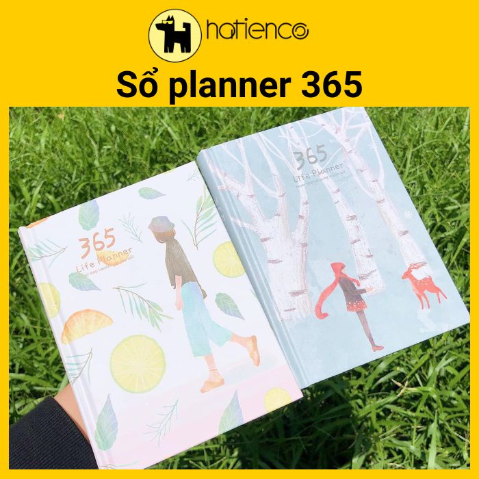 Sổ kế hoạch 365, sổ life planner giúp hệ thống các công việc và dễ dàng thực hiện