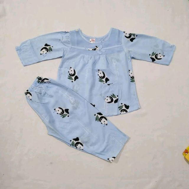 Combo 6 bộ tole dài bé gái size 4 -5(9-11 kí)