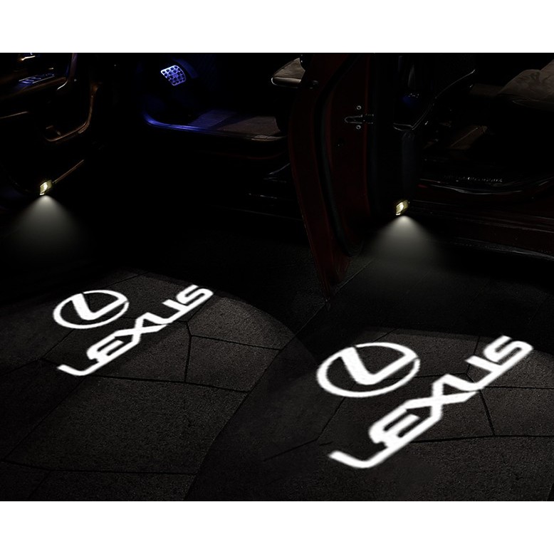 Set 2 Đèn Chiếu Laser Gắn Cửa Xe Ô Tô Lexus Rx Es Gx Ls Lx Is Rx300 Rx330 Rx350 Is250 Lx570 Is200