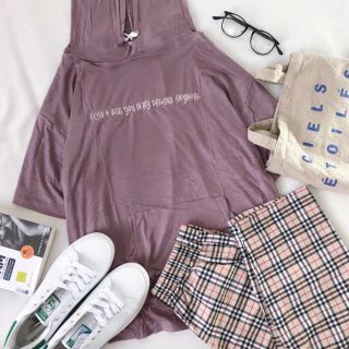 Áo hoodie tay lỡ ulzzang - ẢNH THẬT