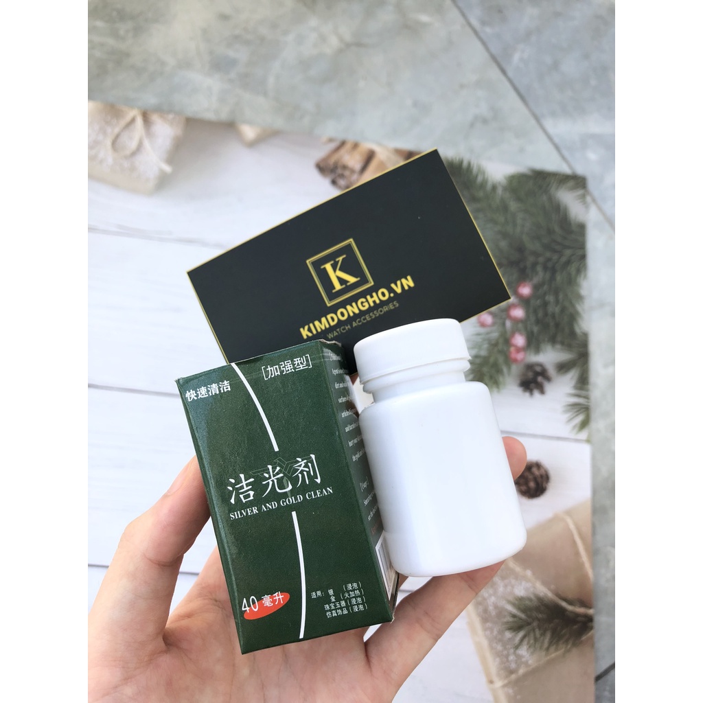 Dung Dịch Nước Đánh Bóng Kim Loại Lọ 40ml