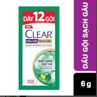 Dầu gội clear bạc hà