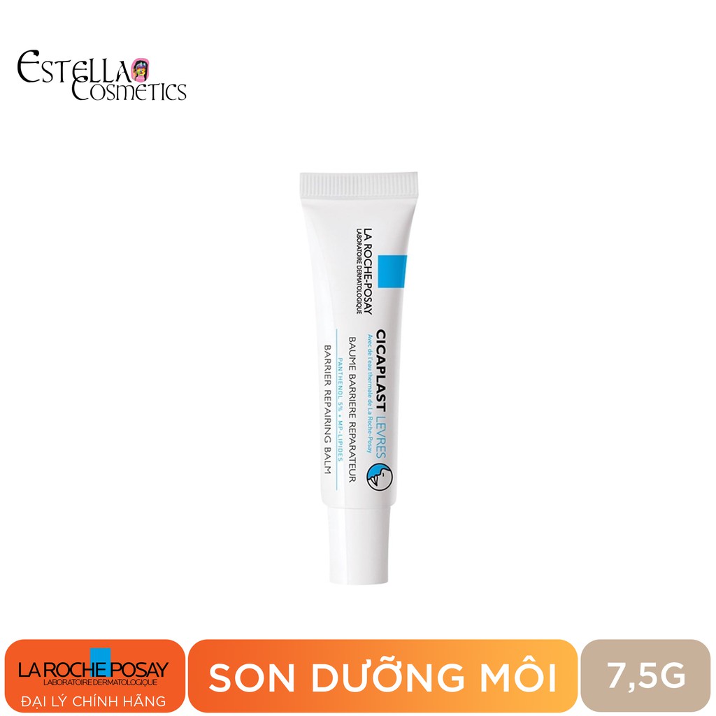 Kem Dưỡng Môi Phục Hồi Độ Ẩm &amp; Bảo Vệ Môi La Roche-Posay Cicaplast Lips 7.5ml