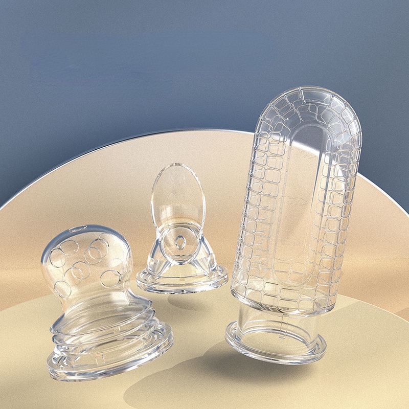 Muỗng Ăn Dặm Bằng Silicone Mềm Kèm Muỗng Tiện Lợi Dành Cho Trẻ Sơ Sinh Mì Cho Ăn bình sữa cho bé sơ sinh