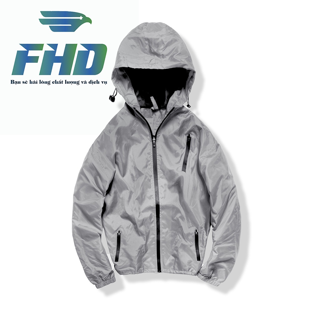 Xả Hàng Áo khoác dù unisex nhẹ chất vải dù hàng đẹp giá tốt đủ màu FHDA007