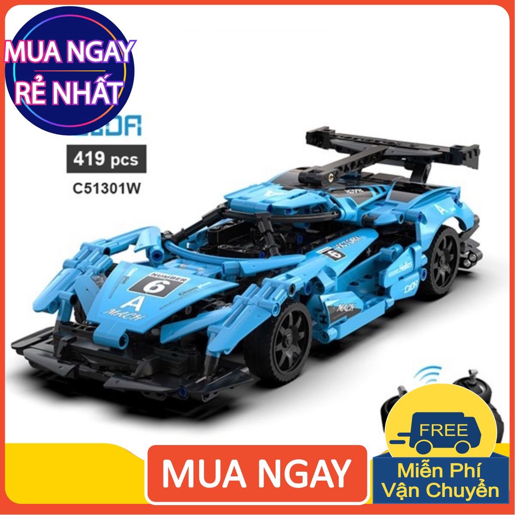 Bộ Đồ Chơi Lắp Ghép Xe Ô Tô – Lego Lắp Ghép Xe Sport Car Helios Điều Khiển Từ Xa – Hàng Cao Cấp – Bảo Hành 12 Tháng