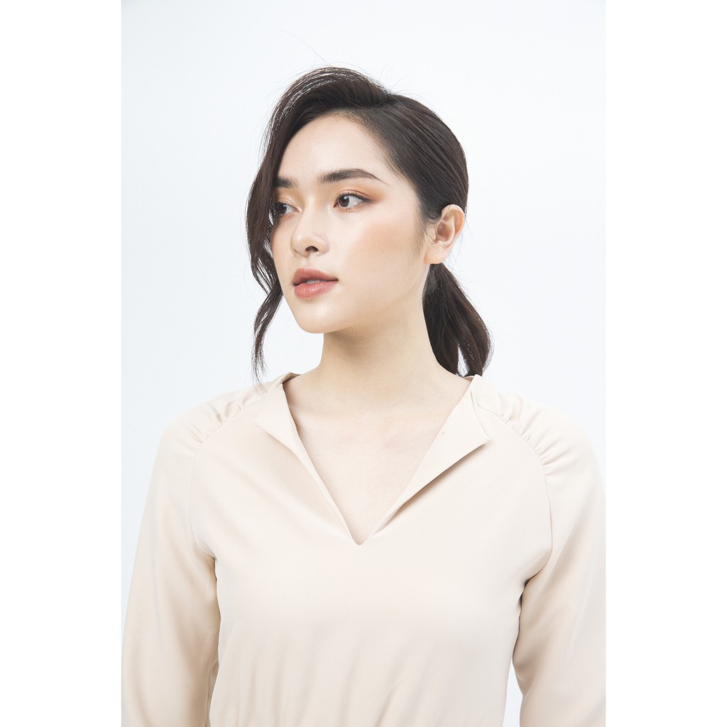 Đầm 2 lớp cổ V thiết kế IVY moda MS 48M4948 | BigBuy360 - bigbuy360.vn