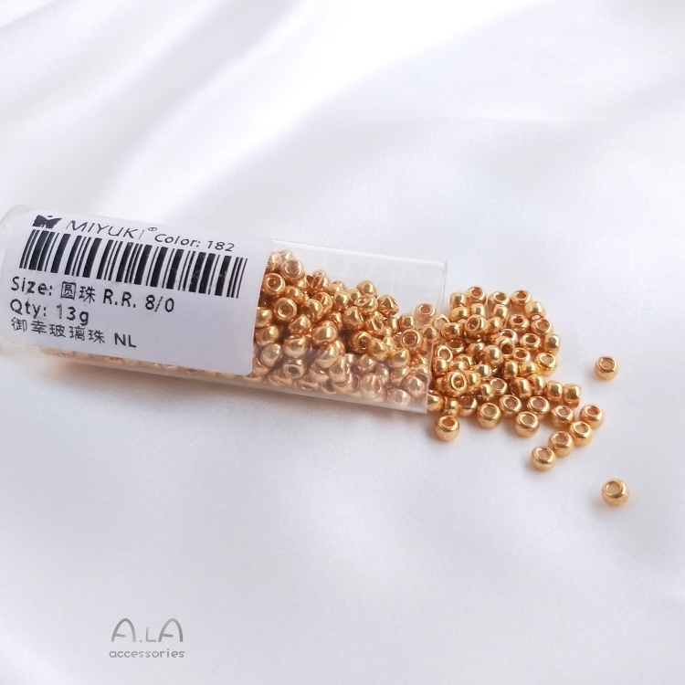 Hạt Tròn 3mm Màu Sắc Tươi Sáng Làm Trang Sức Thủ Công