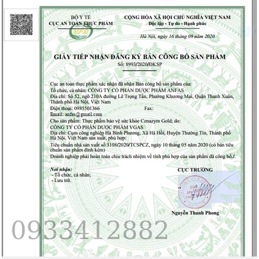 Cenazym gold Hộp 6 vỉ x 10 viên, giảm phù nề, sưng tấy do viêm họng, viêm phế quản, tổn thương mô mềm