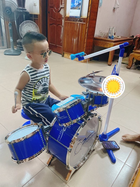 Bộ trống Jazz Drum 10 chi tiết cho bé