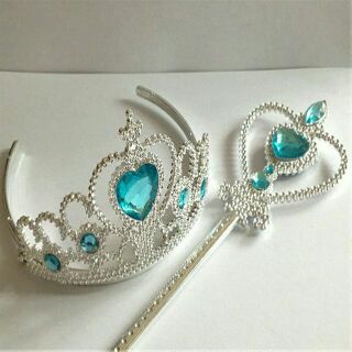 Bộ vương miện- gậy thần elsa
