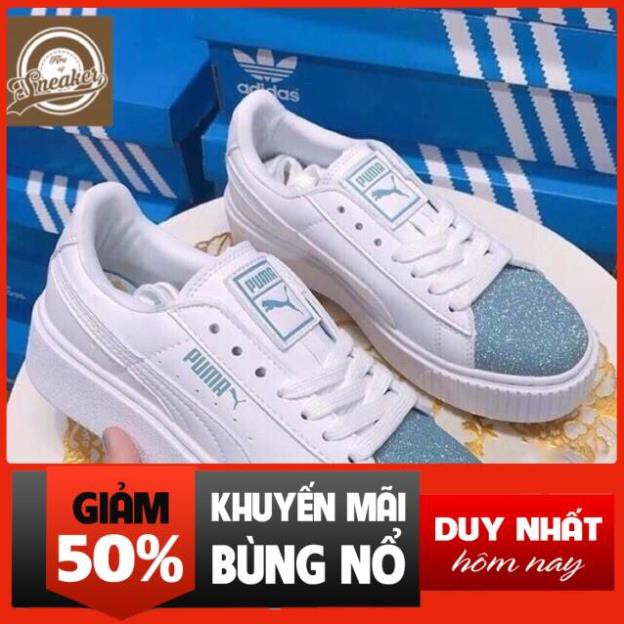 Xả XẢ | Bán Chạy | Giầy thể thao Puma mũi dạ xanh thời trang nữ KHO Xịn Nhẩt NEW ✔️ ' ` . !