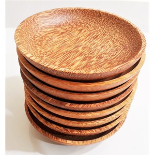 Dĩa tròn gỗ dừa ECO CRAFT