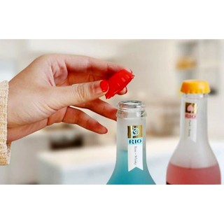 Bộ 6 nắp chai silicon