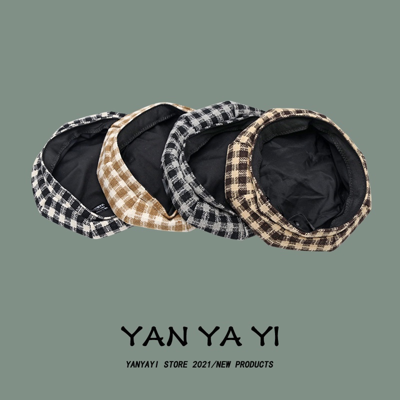 Mũ beret phong cách họa sĩ thời trang thu đông dành cho nữ