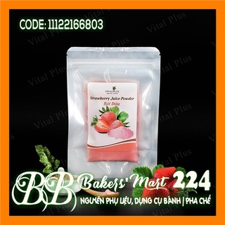 Bột Dâu Tây VITAL PLUS - Gói 100gr