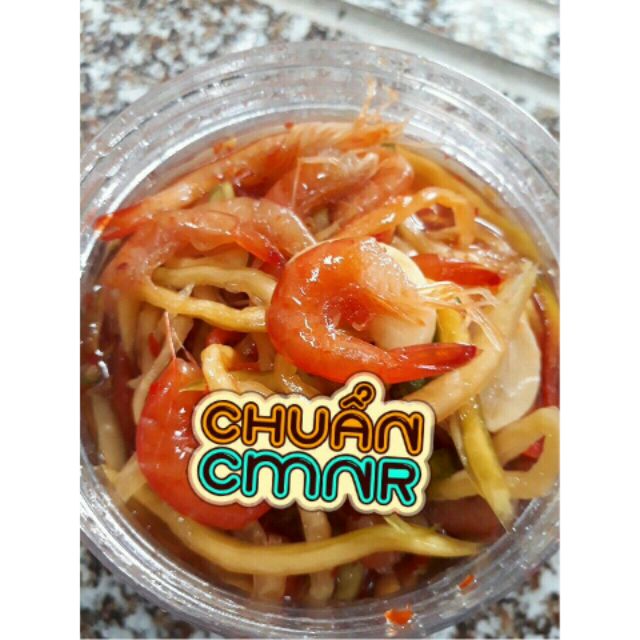 Mắm tôm đất trộn đu đủ 900gr