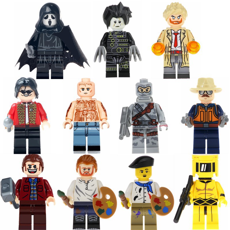 MARVEL Bộ Lắp Ghép Lego Nhân Vật Truyện Tranh Dc