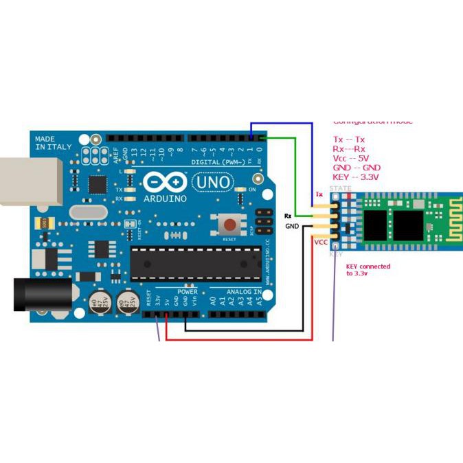 Mô Đun Bluetooth Akf Cqr-342 Hc05 Hc-05 Arduino