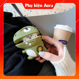 🔥Vỏ Tai Nghe Airpod - Hình Khủng Long Sấm Sét🔥 Vỏ Airpods 1-2 Siêu Cute Dễ Thương - Case airpods - Phukienaur