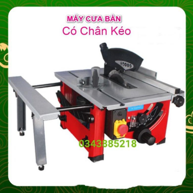 máy cưa bàn trượt JIFA điều chỉnh cao thấp và góc nghiêng lưỡi cắt