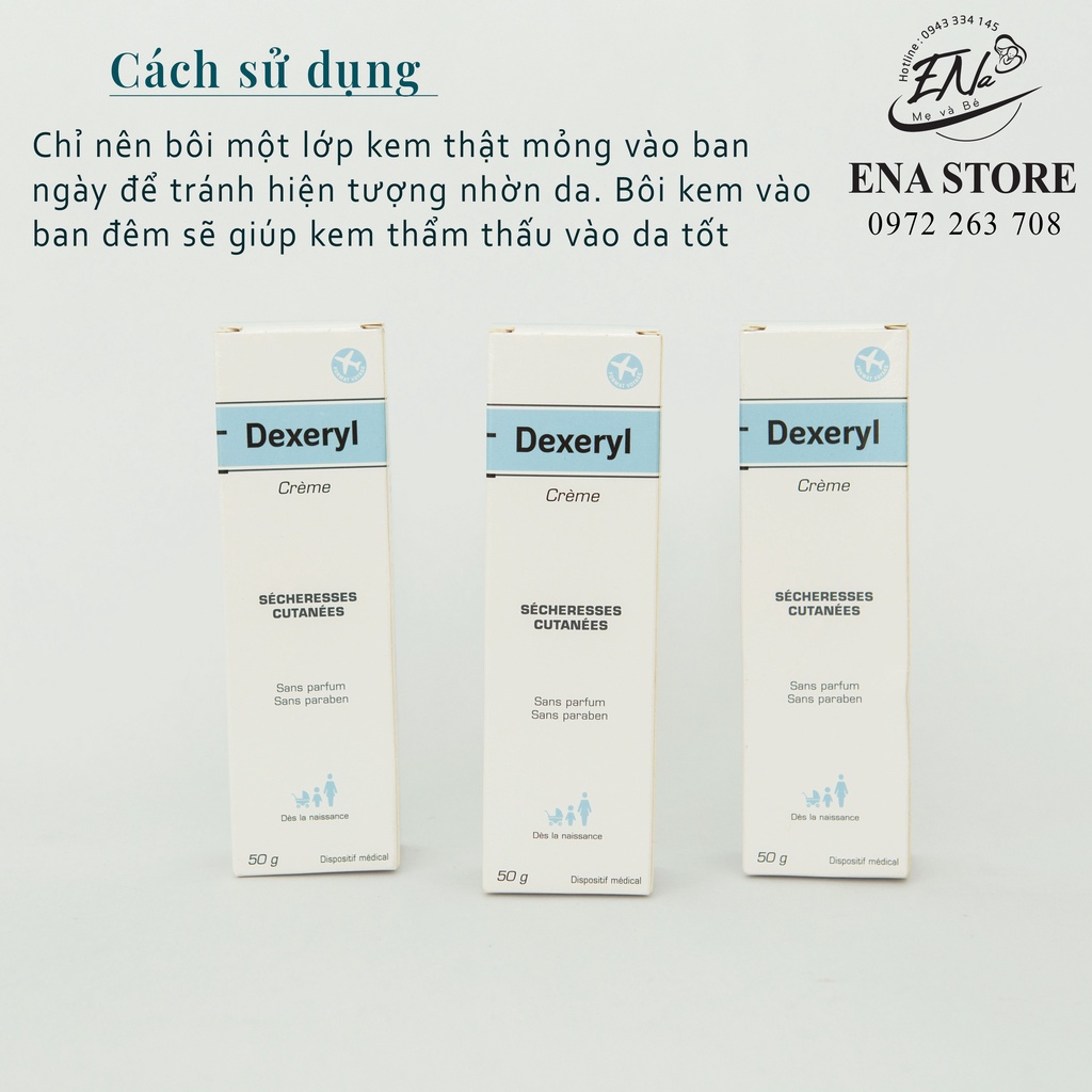 Kem dưỡng chống chàm Dexeryl Creme 50g