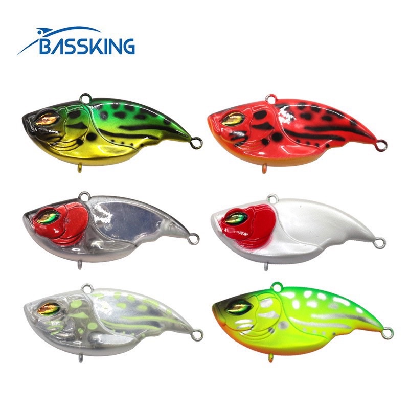 Mồi giả câu cá, mồi câu lure RAPALA BASSKING V5 chuyên lure cá lóc , cá chẽm siêu nhạy