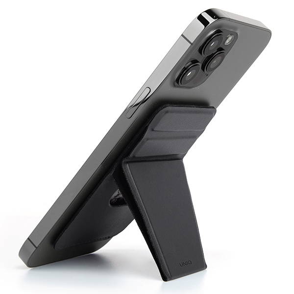 Ví Magsafe Dành Cho Iphone 12/ Iphone 13 Series Đựng Thẻ Kèm Chân Đế UNIQ LYFT Magnetic Snap-On Stand- Hàng Chính Hãng
