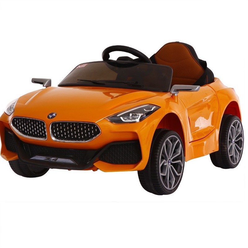 Ô tô xe điện trẻ em KIDVIET-PRO BMW Z4 tự lái và remote cho bé vận động ngoài trời (Đỏ-Trắng-Cam)