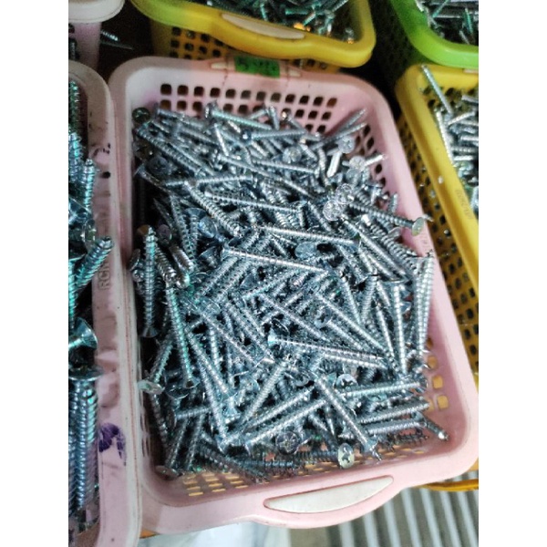 100g vít bắt tường đầu + nhiều size