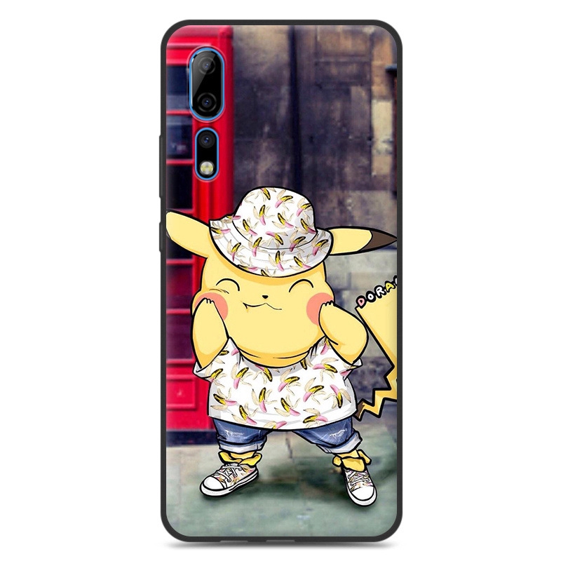 Casing TPU Xiaomi Redmi 9T K30 K20 Pro GO S2 9 9A 9C 8 7 6 Pro 5 A Plus 4X Cute pikachu Anti-fall protection mobile phone case
