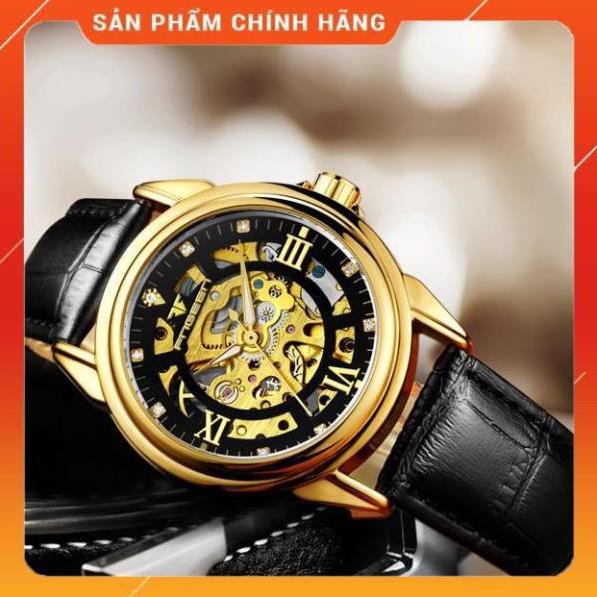 [FullBox] ĐỒNG HỒ CƠ TỰ ĐỘNG NAM AUTOMATIC CHÍNH HÃNG FNGEEN DÂY DA CAO CẤP GIÁ RẺ | BigBuy360 - bigbuy360.vn