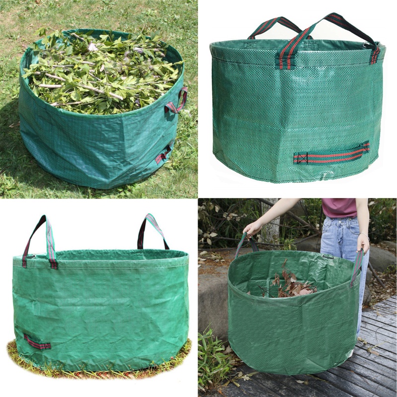 Túi Trồng Cây 63 Gallon Có Thể Đứng Tiện Dụng Cho Sân Vườn