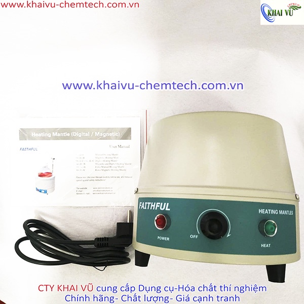 Bếp đun bình cầu 500ml thí nghiệm