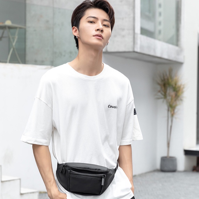 Túi đeo chéo ngực chống thấm nước thiết kế mới thời trang dành cho nam