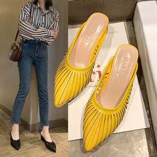 Sục zr gót tròn da mềm