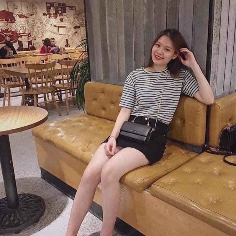 Túi Cê Ka quai Kiềng size mini 19cm nhiều ngăn kèm hộp