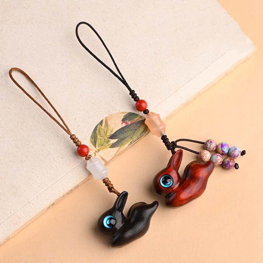 Dây Treo Điện Thoại / Chìa Khóa Hình Chú Thỏ Hoàng Đạo Dễ Thương
