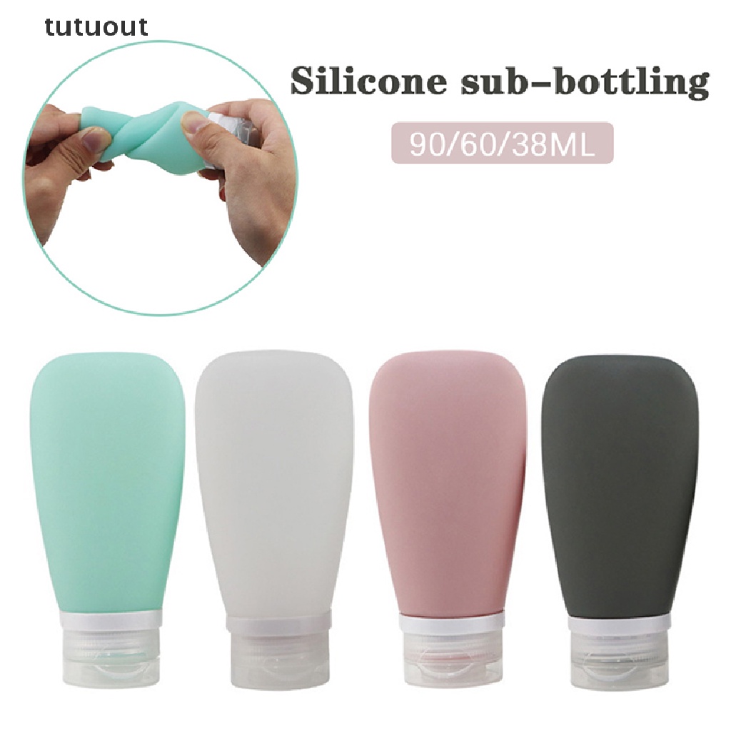 Bình Đựng Dầu Gội / Mẫu Thử Bằng Silicon Tiện Dụng Mang Theo Du Lịch