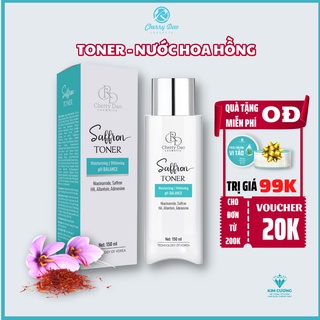 Toner [NƯỚC HOA HỒNG ]  Cân bằng da - Làm sáng da - Dưỡng da căng bóng - Thần dược dưỡng da - SAFFRON TONER