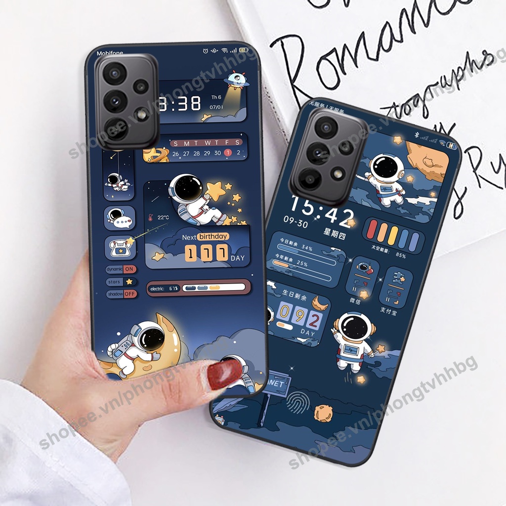 Ốp lưng Samsung A13 / A23 / A33 / A53 / A73 phi hành gia hoạt hình 3D cute giá rẻ