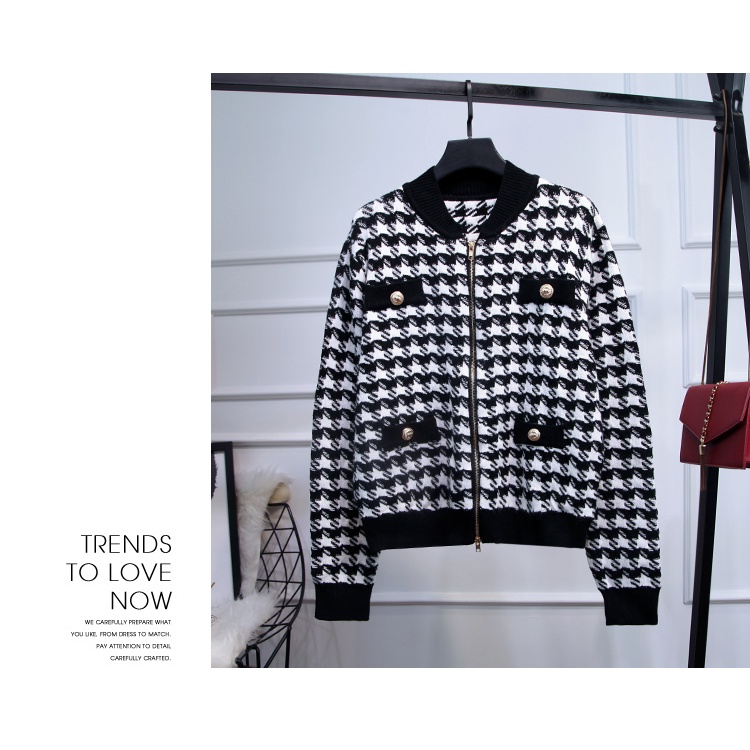 Bộ dạ ziczac hot hàng nhập shop Form đẹp, phối cúc ngọc bao sịn FreeSize dưới 58kg