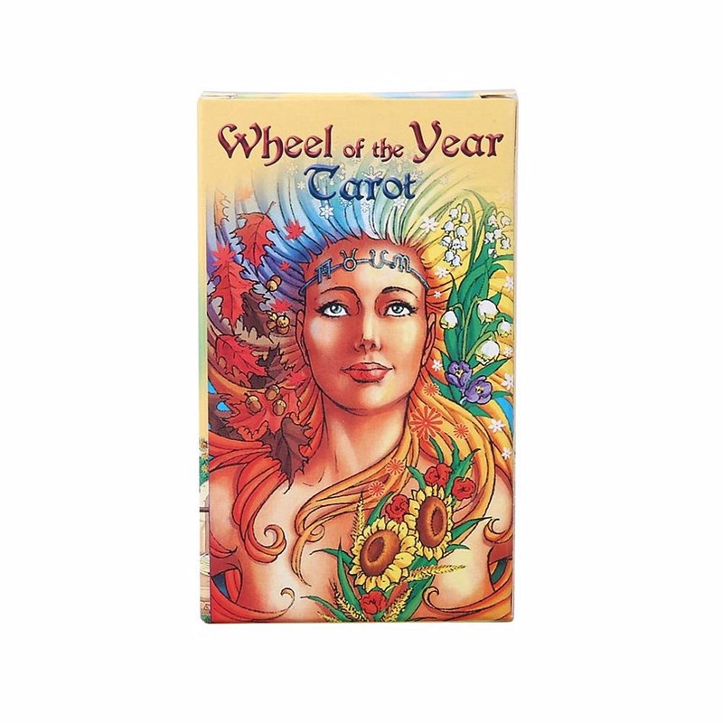 Wheel Of The Year Tarot Read Fate Tarot Card Game For Personal Use Board Game A 78-card Deck