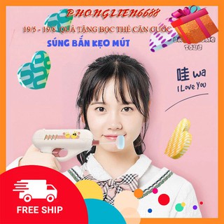 Súng Bắn Kẹo Mút Có Nhạc Và Âm Thanh Hot Trend Tiktok [Free Ship]