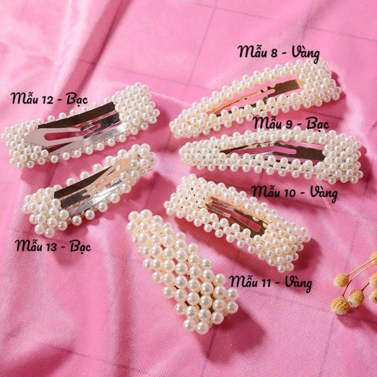 Kẹp Tóc Đính Hạt Dễ Thương