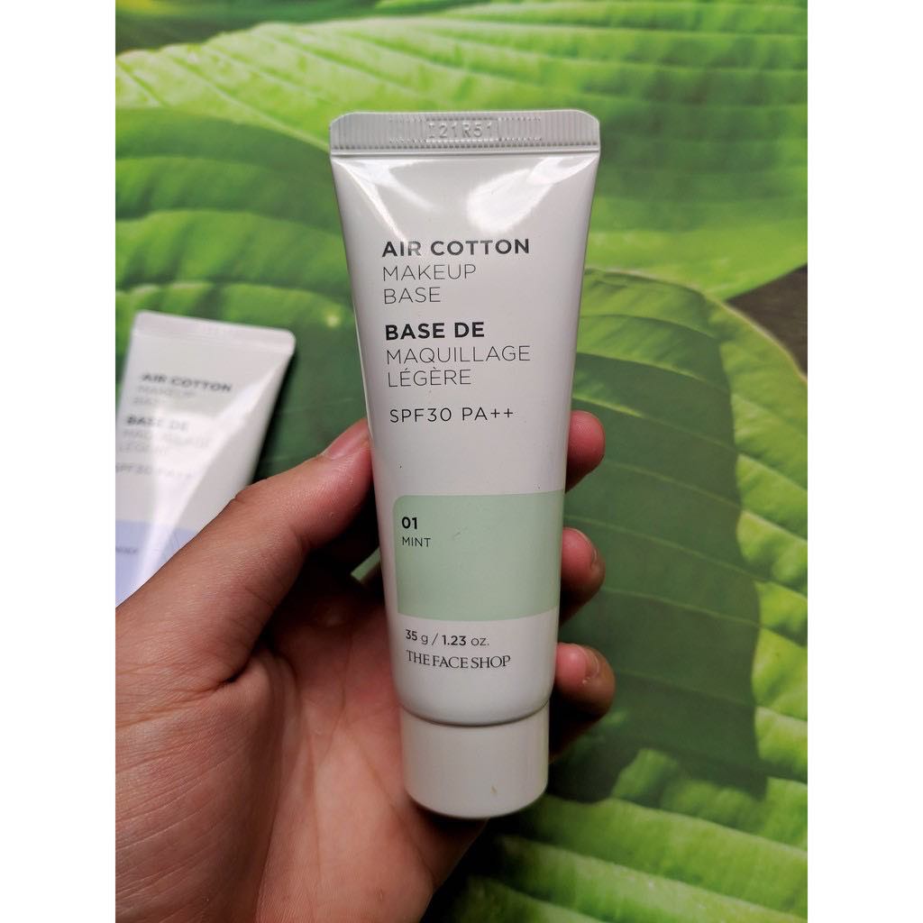 Kem lót Air Cotton Makeup Base SPF30 PA++ 40ml The FaceShop.