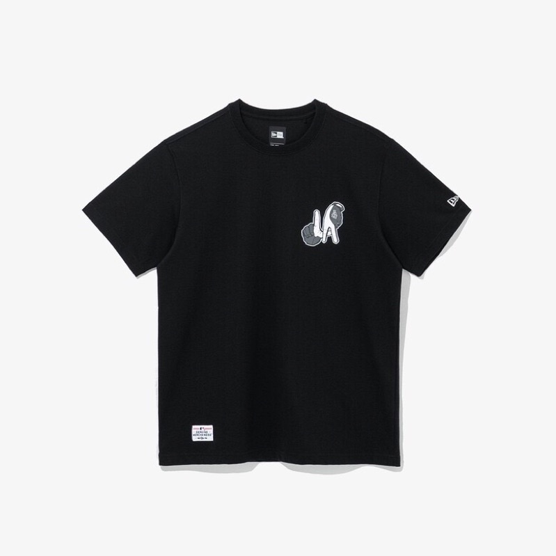 Áo thun New Era Đen/Xám/Trắng